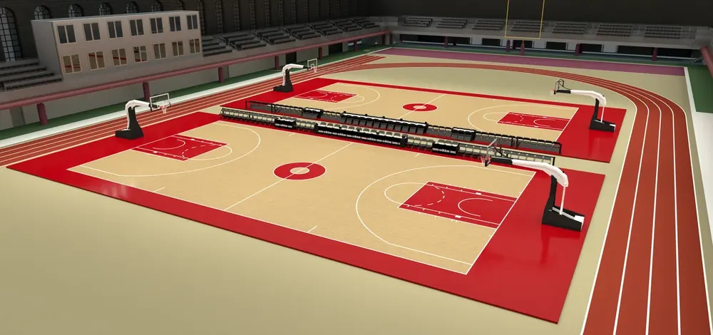 indoor basketball courts