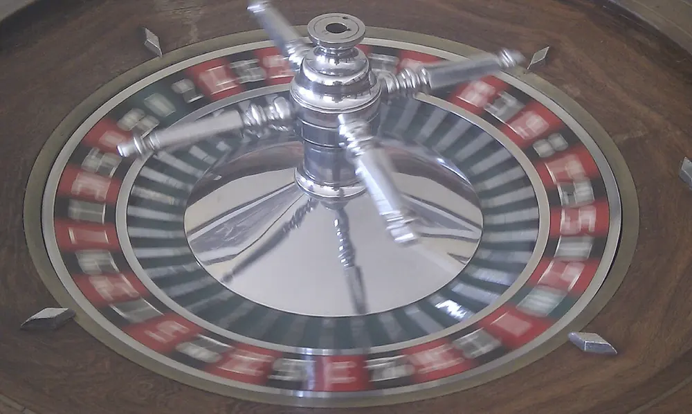 Roulette wheel close-up - how to deposit crypto casino