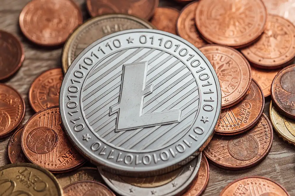betting in Canada - physical Litecoin coin