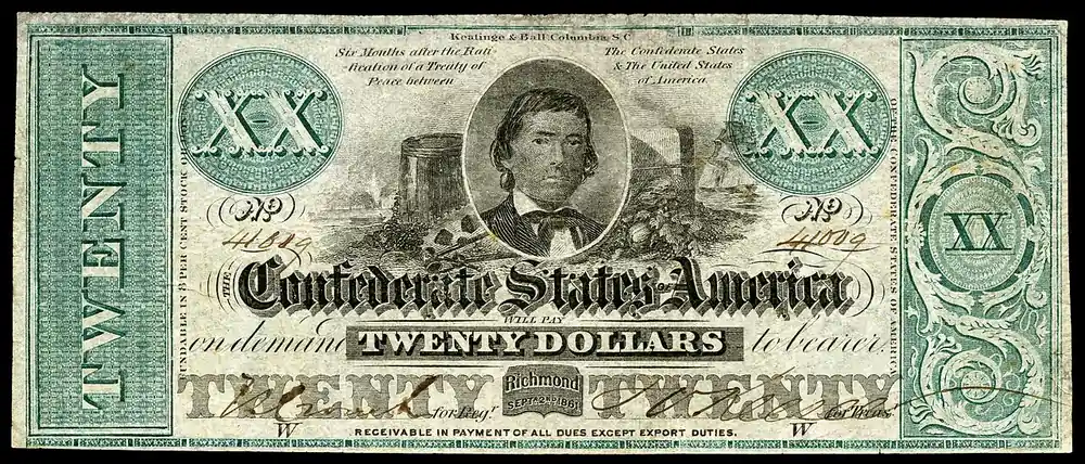 Historic banknote (public domain) - about BetHubCA