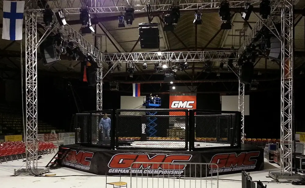 MMA octagon